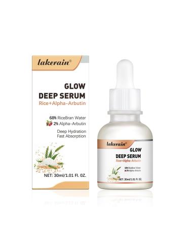 Rice Alpha Arbutin Serum Arbutin Serum Remove Blemishes Face Serum For All Skin Types.
