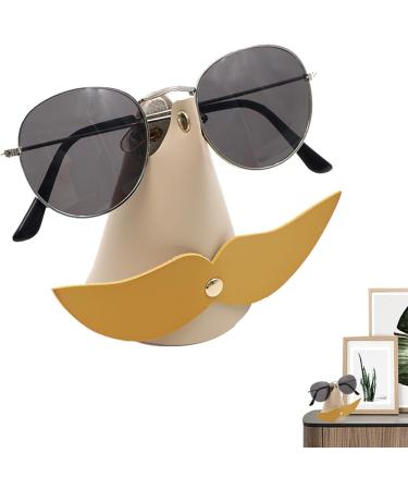Nasal Glasses Holders - Unique & Funny Storage Organizer for Glasses Enthusiasts | Amusing Beard Colors - Perfect Gift! - Buy Online on SooperMarket.com