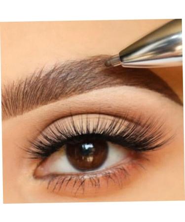 Brow Pen Eyebrow Contour Pen 4 in 1 Long Lasting Rotate Defining Highlighting Brow Pencil Black Brown - Buy Online on SooperMarket.com
