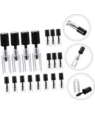 IMIKEYA 20pcs Empty Eyelashes Lip Gloss Transparent Mascara Tubes Reusable Mascara Bottles Miss Filling - Buy Online on SooperMarket.com