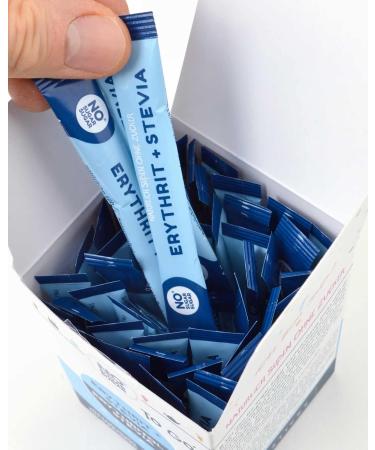 Buy NoSugarSugar Erythritol & Stevia Sticks - Calorie-Free Sugar Substitute (3 x 200g) for International Shipping - Buy Online on SooperMarket.com