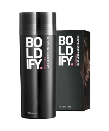 Boldify scatter hair for thinning hair (light brown) invisible natural large bottle 56g hides hair loss in 15 sec hair sealing hair powder for fine hair women/men 56 g (1 Pack)