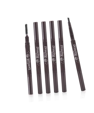 Mikinona Eyebrow Filler 2 1 Auto-for Lasting Pencil Makeup Brush Long Eye Grey in Brow Eyebrow Waterproof