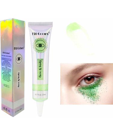 9 Color Glitter Eyeshadow - High Color Rendering Cream Eye Shadow | Stage Shimmer Eye Shadow Cosmetics Kit Puchen 05 - Buy Online on SooperMarket.com