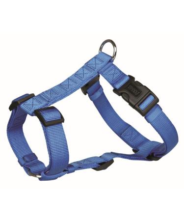 Trixie 14312 Classic H-harness SM: 40-65 cm/15 mm blue blue S
