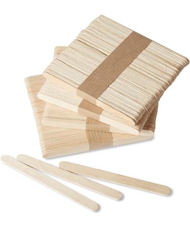 Craft Sticks Bulk Set - Natural Wood Popsicle Sticks for Waxing & Classroom Art Supplies - Kids Art Crafting Sticks - 4-1/2 x 3/8 in. (Pack of 1000) - Zipped Bag - Buy Online on SooperMarket.com