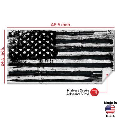 Pixelverse Design USA Flag Cornhole Board Skin Wrap Decal - Weather Resistant Vinyl Sticker for Tournament Bean Bag Toss Game - 24.5x48.5 inches - Buy Online on SooperMarket.com