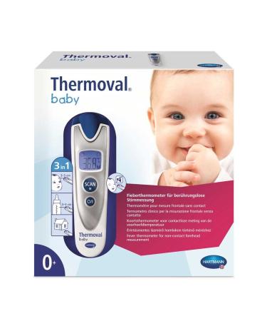 Hartmann Thermoval Baby infrared thermometer fever thermometer contactless 3 sec.