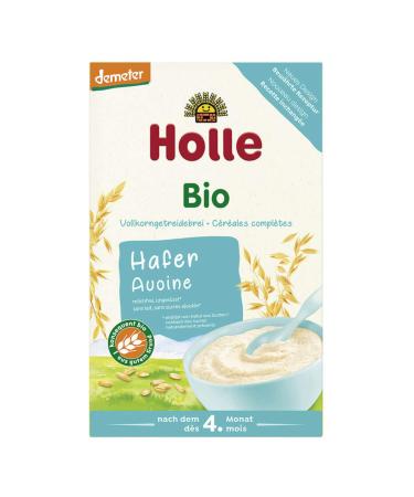 Holle - Organic wholegrain oat porridge - 0.25 kg - pack of 6