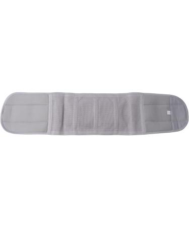 XL Gray Elastic Back Bandage - Adjustable & Breathable Lumbar Support for Lower Back Pain Relief | Ideal for Sports & Daily Use - International Shipping Available - Buy Online on SooperMarket.com