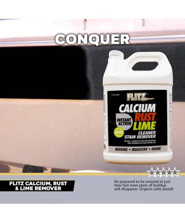 Flitz CR 01610 Instant Calcium Lime Rust Remover 1 Gallon - Refill Bottle - Buy Online on SooperMarket.com