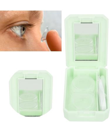 Buy Green Contact Lens Box & Containers - Easy Open Design for Home Office & Travel | Shop Internationally - Buy Online on SooperMarket.com