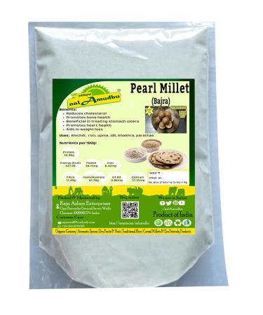 nalAmudhu Pearl Millet Flour 454g/1.0Lbs | Bajra Atta Kambu Maavu - Buy Online on SooperMarket.com