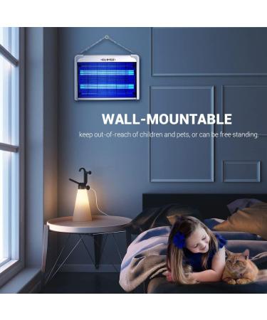 Mosquito Killer LETOUR 20W Electronic Bug Zapper Mosquito Trap Attracts and Kills Flies Wasps Moths Cockroaches Beetles and Bugs for Indoor Residential & Commercial - Buy Online on SooperMarket.com