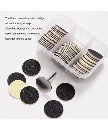 FIOERDTUIE Manicure Pedicure Disc For Shaping Nails Moisture-proof Lid Dustproof And Moisture-proof ABS Nails Accessories And Tools 25mm Style 2 - Buy Online on SooperMarket.com
