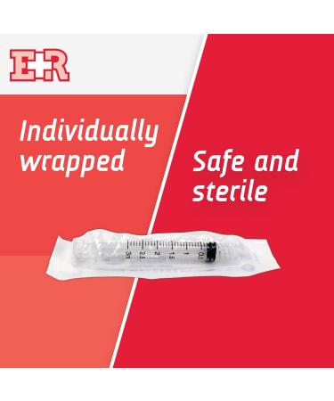 3ml Sterile Syringe with Luer Lock Tip - No Needle - Individually Sealed - 30 Count - Ideal for Medicine Feeding Tubes and Home Care - Buy Online on SooperMarket.com