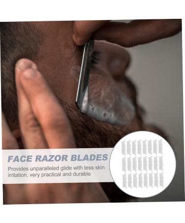 Magiclulu 300 pcs Razor Blade Facial Cutter - Precision Stainless Steel Hairdresser Tool for Smooth Shaves & Noodle Cutting - Buy Online on SooperMarket.com