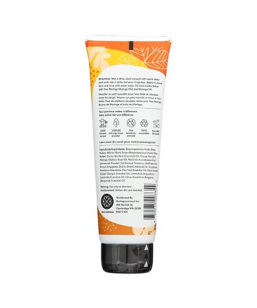 True Moringa Magic African Black Soap & Shea Butter - Organic Detox Face Wash 100% Natural Moisturizing Cleanser 4 fl oz - Buy Online on SooperMarket.com