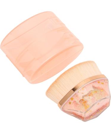 Verdant Touch Liquid Foundation Brush Foundation Makeup Brush Portable Professional Soft Hair for Liquid BB Cream 55#Foundation Brush Champagne Gold Liquid Box - Buy Online on SooperMarket.com