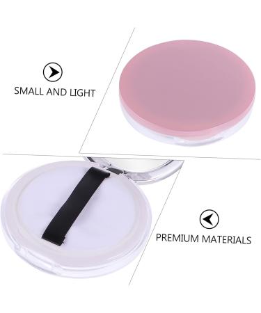Healeved 2pcs Dispensing Empty Toner Cosmetic Pot Finish Powder Jar Loose Powder Compact Glass - Buy Online on SooperMarket.com