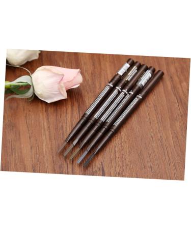 PLAFOPE 3pcs 2 1 Eyebrow Brush Eyebrow Pencil Waterproof Brow Pencil Makeup Sharpener Stand Microblading Pen - Buy Online on SooperMarket.com