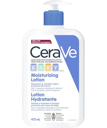 CeraVe BABY Moisturizing Lotion (473ML) and CeraVe Baby Wash & Shampoo (473ML) | Tear-Free Gentle Formulas - Buy Online on SooperMarket.com