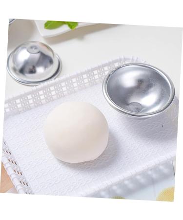 Cabilock Hemisphere Cake Pan 24 Pcs DIY Baking Mold DIY Chocolate Molds Dessert Making Mold Fine Bath Ball Aluminum Alloy - Buy Online on SooperMarket.com