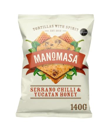 Manomasa Serrano Chilli & Yucatan Honey 140g
