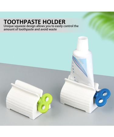 4-Piece Set of Toothpaste Squeezer Toothpaste Roller Squeezer Toothpaste Dispenser Tube Squeezer Toothpaste Press Toothpaste Holder Toothpaste Holder Cosmetic Oil Squeezer (Green Blue Red) - Buy Online on SooperMarket.com
