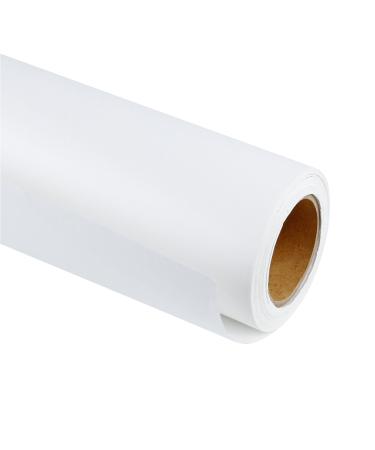 RUSPEPA White Kraft Paper Roll - 48 inches x 100 feet - Recyclable Paper Perfect for Wrapping, Craft, Packing, Floor Covering, Dunnage, Parcel, Table Runner