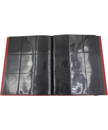 CardGuard Trading Card Pro-Folio  9-Pocket Side-Loading Pages   Red - Buy Online on SooperMarket.com