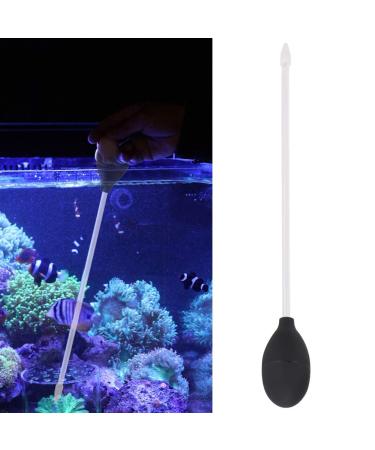 Fish Feeder Fish Feeders for Aquariums 2MM Long Acrylic Coral Feeder Fish Tanks Tube Coral Feeding Tube for Coral Feeding Cleaning for Reef Anemones(Black) Black Coral Feeding Tube