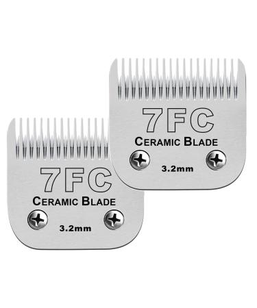 BestBomg 2 pieces of pet clerk compatible with Easter animal cutter removable stainless steel ceramic blade compatible with choice clipper compatible with Andis dognot