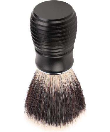 Premium Portable Shaving Brush for Men - Nylon Hair Beard Cleaning Aluminum Handle | Ideal for Home & Salon Use - Buy Online on SooperMarket.com