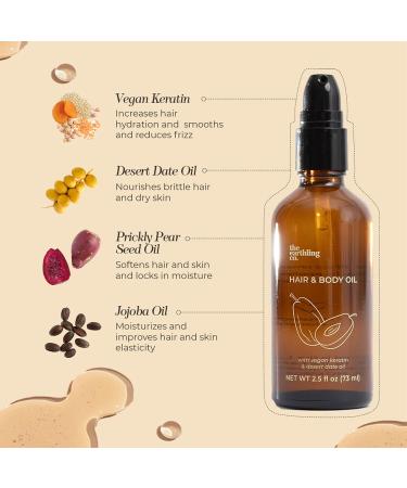 Earthling Co. Hair & Body Oil - Natural Daily Moisturizer for Hair & Skin - 2.5 fl oz - Buy Online on SooperMarket.com