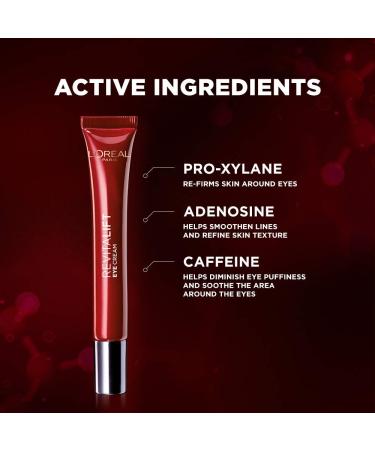 L'Oreal Paris Revitalift Triple Action Eye Cream 15ml - Targeted Eye Treatment - Buy Online on SooperMarket.com