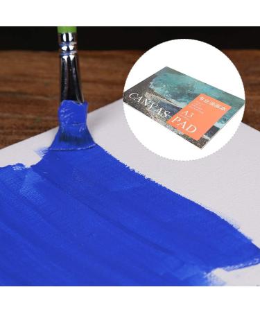 Beginner-Friendly A3 Oil Painting Paper Pad Book - Cotton Canvas Pad for Art Supplies - Buy Online on SooperMarket.com
