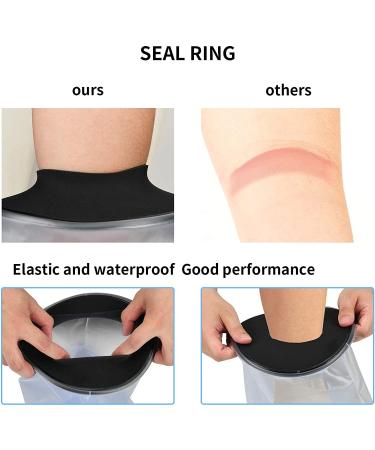 Xeodaun Waterproof Cast Cover Leg for Adult Ankle Shower Bath Watertight Foot Protector Wounds for Swimming Bath Accessories - Buy Online on SooperMarket.com
