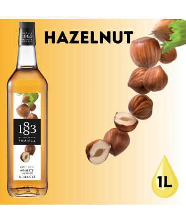 1883 Maison Routin France Syrup Pick N Mix - Choose From 100+ Flavours for Coffee Hot Chocolate Mocktails Iced Tea Cocktails Desserts Milkshakes - Pack of 4 x 1Ltr - Buy Online on SooperMarket.com