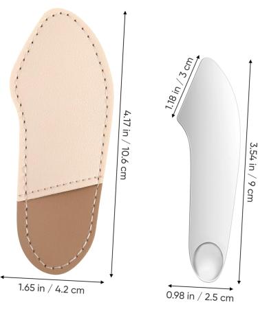 FOYTOKI Makeup Mixing Spatula Beauty Makeup Spatula Makeup Mixer Scraper Makeup Spatula Tool Stainless Steel - Buy Online on SooperMarket.com