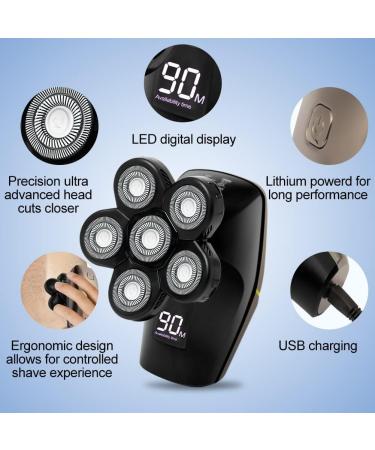 Buy 5-in-1 Electric Razor for Men - Best Bald Head Shaver & Cordless Grooming Kit - International Shipping Available - Buy Online on SooperMarket.com