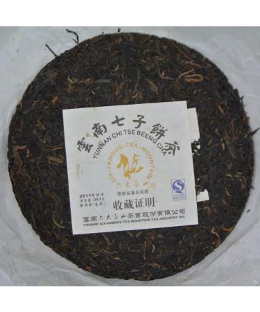 Pu-erh tea 2011 SIX FAMOUS TEA MOUNTAIN Colorful yellow 357 Raw - Buy Online on SooperMarket.com