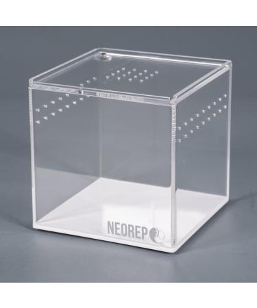 NEOREP 100x100x100mm Acrylic Invertebrate Spider Tarantula Display Tank Box (1 Enclosure Deal) 100x100x100mm 1 Enclosure Deal