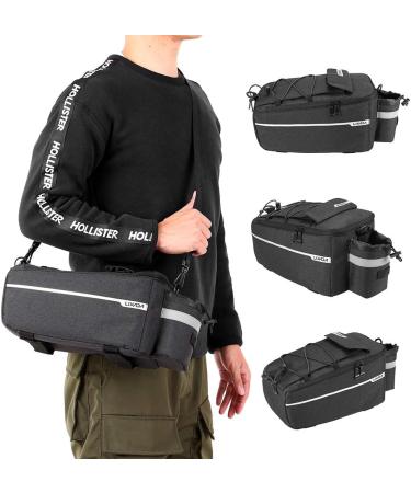 Lixada Insulated Bike Trunk Bag - Rear Rack Storage Luggage & Cooler Shoulder Bag - Buy Online on SooperMarket.com