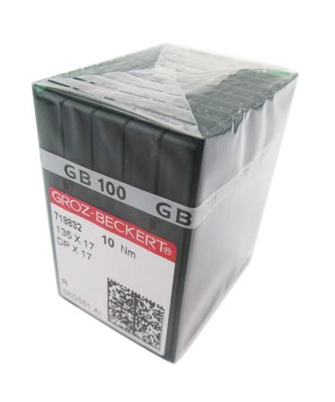 GROZ-BECKERT Needle in CKPSMS Clear Plastic Box- 100 Groz-Beckert 135X17 DPX17 SY3355 for Industrial Walking Foot Machine Needles (21/130)