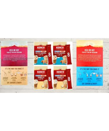 Iced/Hot Coffee Instant Latte Variety Gift Box|Contains 2 x Iced/Hot Salted Cara Latte 2 - Buy Online on SooperMarket.com
