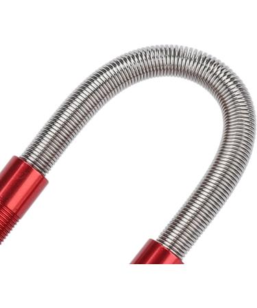 Stainless Steel Facial Hair Remover Spring - Effective Epilator for Upper Lip and Eyebrow Threading - Red - Buy Online on SooperMarket.com