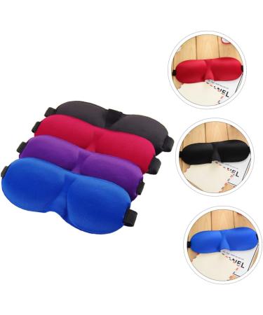 Buy Gatuida 16 Pcs Blackout Sleep Mask Set - Light Blocking Eye Covers for Travel & Sleep - Memory Foam & 3D Design - Perfect for Adults - Available in Black Blue Purple Red - Buy Online on SooperMarket.com