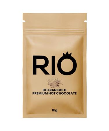 Rio Belgian Gold Premium Hot Chocolate - Delicious Luxury High Grade Cocoa Hot Chocolate Powder (1)