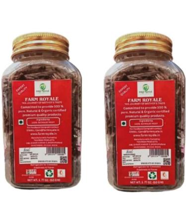 Farm Royale Alkanet Root/Ratanjot Roots -1+1 Combo-(50gm & 50 gm)||100% Pure and Natural||Shudh||Handpicked Material||Export Quality - Buy Online on SooperMarket.com